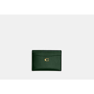 Coach Green Leather Essential Card Case